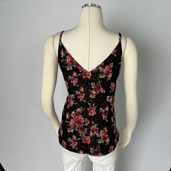 WHBM Reversible Tank Leopard/Floral Size X Small - Picture 13 of 14